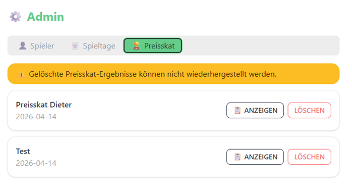Eingabe Spiele